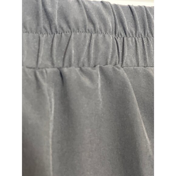 Chicos Zenergy Pants Large Black White Ankle Pull On Colorblock - Picture 10 of 12